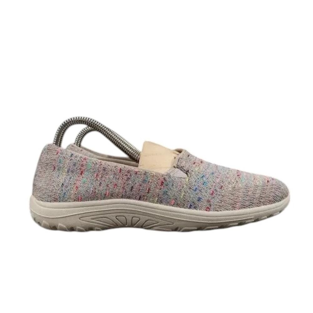 Skechers Shoes Womens 7 Slip On Relaxed Fit Reggae Fest Wicker Comfort Colorful